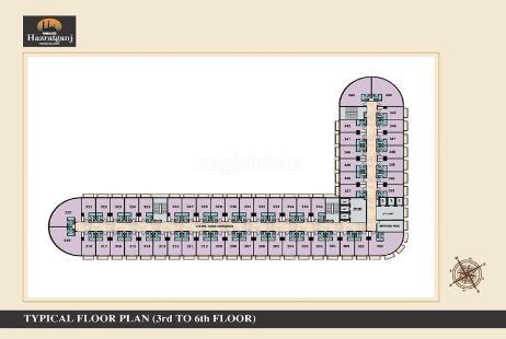 Omaxe Hazratganj Floor Plan